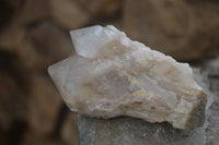 Natural Cascading Smokey Quartz Clusters x 6 From Luena, Congo