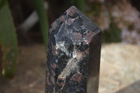 Polished Rare Iolite Prism / Point with Pink Feldspar Spots x 1 From Ambatofinandrahana, Madagascar