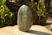 Polished Banded Green Fuchsite Quartz Standing Free Form x 1 From Madagascar - TopRock