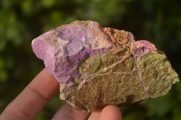 Natural Rough Stichtite & Serpentine Specimens x 12 From Barberton, South Africa