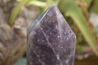 Polished Dark Purple Lepidolite Point x 1 From Madagascar - TopRock