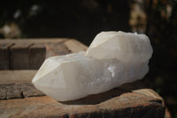 Natural Large Quartz Crystals  x 3 From Madagascar - Toprock Gemstones and Minerals 