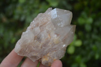 Natural Cascading Smokey Quartz Clusters x 6 From Luena, Congo