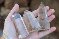 Polished Stunning Optic Smokey Quartz Points  x 6 From Madagascar - TopRock