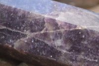 Polished Dark Purple Lepidolite Point x 1 From Madagascar - TopRock