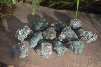 Natural Rare Emerald Mica In Matrix Cobbed Specimens x 12 From Mutoko, Zimbabwe