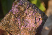 Natural Metallic Purpurite Cobbed Specimens  x 2 From Erongo, Namibia - Toprock Gemstones and Minerals 