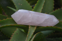 Polished Double Terminated Pink Rose Quartz Points  x 4 From Ambatondrazaka, Madagascar - TopRock