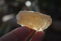 Natural Honey Aragonite Etched & Cobbed Pieces  x 35 From Namibia