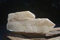 Natural Large Quartz Crystals  x 3 From Madagascar - Toprock Gemstones and Minerals 