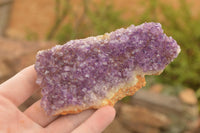 Natural Dark "Amethystos" Amethyst Clusters  x 12 From Kwaggafontein, South Africa - TopRock