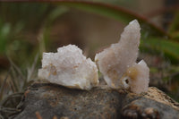 Natural Small Spirit Quartz Crystals & Clusters  x 35 From Boekenhouthoek, South Africa - TopRock