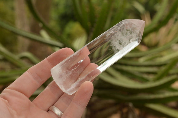 Polished Clear Quartz Crystal Points x 6 From Madagascar - TopRock