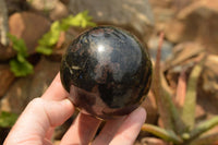 Polished Rare Blue Iolite / Water Sapphire Spheres  x 4 From Madagascar - TopRock