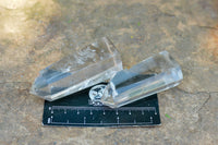 Polished Stunning Optic Smokey Quartz Points  x 6 From Madagascar - TopRock