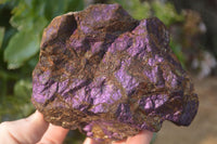 Natural Metallic Purpurite Cobbed Specimens  x 2 From Erongo, Namibia - Toprock Gemstones and Minerals 