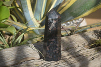 Polished Rare Iolite Prism / Point with Pink Feldspar Spots x 1 From Ambatofinandrahana, Madagascar