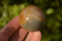 Polished  Polychrome / Picasso Jasper Spheres  x 2 From Mahajanga, Madagascar