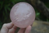 Polished Rare Star Rose Quartz Spheres  x 2 From Ambatondrazaka, Madagascar - Toprock Gemstones and Minerals 