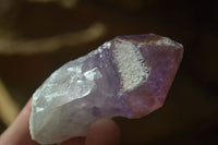 Natural Jacaranda Amethyst Crystals x 12 From Mumbwa, Zambia