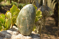 Polished Banded Green Fuchsite Quartz Standing Free Form x 1 From Madagascar - TopRock