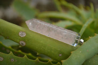 Polished Packaged Hand Crafted Resin Pendant with Rose Quartz Chips - sold per piece - From Bulwer, South Africa - TopRock