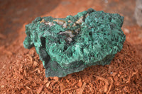 Natural Chatoyant Silky Malachite Specimens  x 3 From Kasompe, Congo