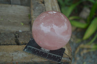 Polished Rare Star Rose Quartz Spheres  x 2 From Ambatondrazaka, Madagascar - Toprock Gemstones and Minerals 