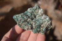 Natural Rare Emerald Mica In Matrix Cobbed Specimens x 12 From Mutoko, Zimbabwe