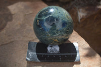 Polished Stromatolite / Kambamba Jasper Spheres  x 4 From Madagascar - Toprock Gemstones and Minerals 