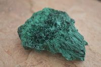 Natural Chatoyant Silky Malachite Specimens  x 6 From Kasompe, Congo - Toprock Gemstones and Minerals 