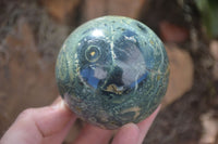 Polished Stromatolite / Kambamba Jasper Spheres  x 4 From Madagascar - Toprock Gemstones and Minerals 