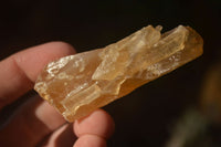 Natural Honey Aragonite Etched & Cobbed Pieces  x 35 From Namibia