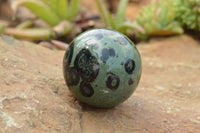 Polished Stromatolite / Kambamba Jasper Spheres  x 4 From Katsepy, Madagascar - TopRock