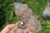 Natural Red Phantom Chlorite Quartz, Blue Lace Agate, Silky Malachite, Amethyst Phantom Quartz, Mtorolite & Smokey Cascading Quartz Specimens x 6 From Southern Africa - TopRock