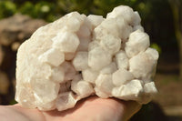 Natural White Quartz Clusters x 3 From Madagascar - TopRock