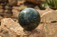 Polished Stromatolite / Kambamba Jasper Spheres  x 4 From Katsepy, Madagascar - TopRock