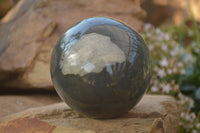 Polished  Polychrome / Picasso Jasper Spheres  x 2 From Mahajanga, Madagascar