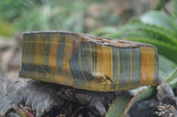 Natural Golden Blue Tigers Eye Specimens  x 2 From Prieska, South Africa - TopRock