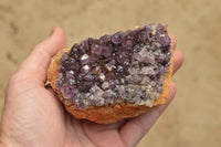 Natural Dark "Amethystos" Amethyst Clusters  x 12 From Kwaggafontein, South Africa - TopRock