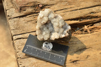 Natural Crystalline Hollow "Snow" Quartz Clusters  x 4 From Alberts Mountain, Lesotho - TopRock