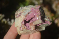 Natural Salrose Cobaltion Dolomite Specimens x 12 From Kakanda, Congo