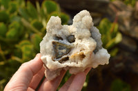 Natural Crystalline Hollow "Snow" Quartz Clusters  x 4 From Alberts Mountain, Lesotho - TopRock