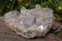 Natural Red Phantom Chlorite Quartz, Blue Lace Agate, Silky Malachite, Amethyst Phantom Quartz, Mtorolite & Smokey Cascading Quartz Specimens x 6 From Southern Africa - TopRock