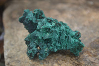 Natural Chatoyant Silky Malachite Specimens  x 6 From Kasompe, Congo - Toprock Gemstones and Minerals 