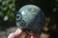 Polished Stromatolite / Kambamba Jasper Spheres  x 4 From Madagascar - Toprock Gemstones and Minerals 