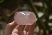 Polished Double Terminated Pink Rose Quartz Points  x 4 From Ambatondrazaka, Madagascar - TopRock