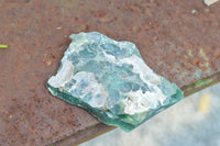 Polished Green Chrome Chalcedony Free Forms With A Rough Finish x 16 From Zimbabwe - TopRock