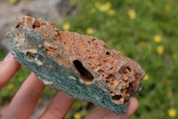 Natural Red Phantom Chlorite Quartz, Blue Lace Agate, Silky Malachite, Amethyst Phantom Quartz, Mtorolite & Smokey Cascading Quartz Specimens x 6 From Southern Africa - TopRock