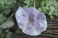 Natural Jacaranda Amethyst Clusters x 2 From Mumbwa, Zambia - TopRock